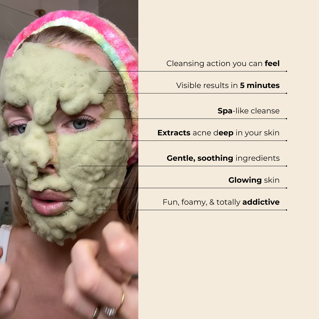 3 Minute Korean Bubble Mask for Glowing & Smooth Skin