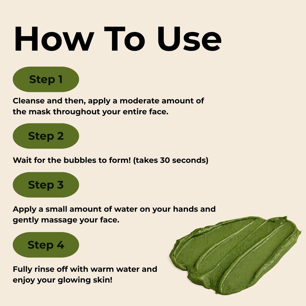 3 Minute Korean Bubble Mask for Glowing & Smooth Skin
